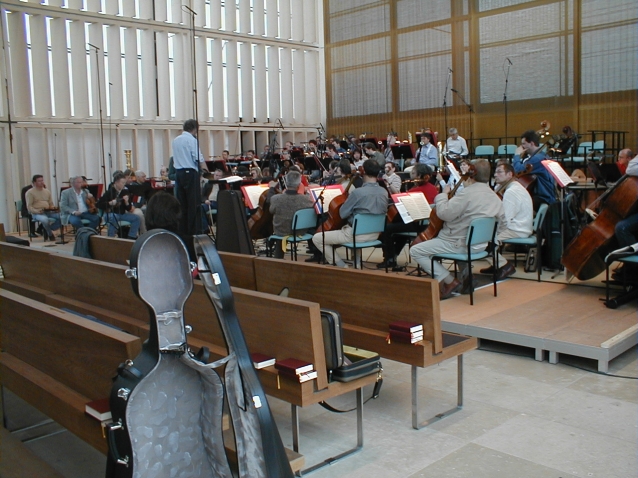 Mit dem Münchner Rundfunkorchester in der Herz-Jesu-Kirche