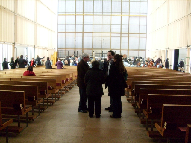 Das Innere der Herz-Jesu-Kirche